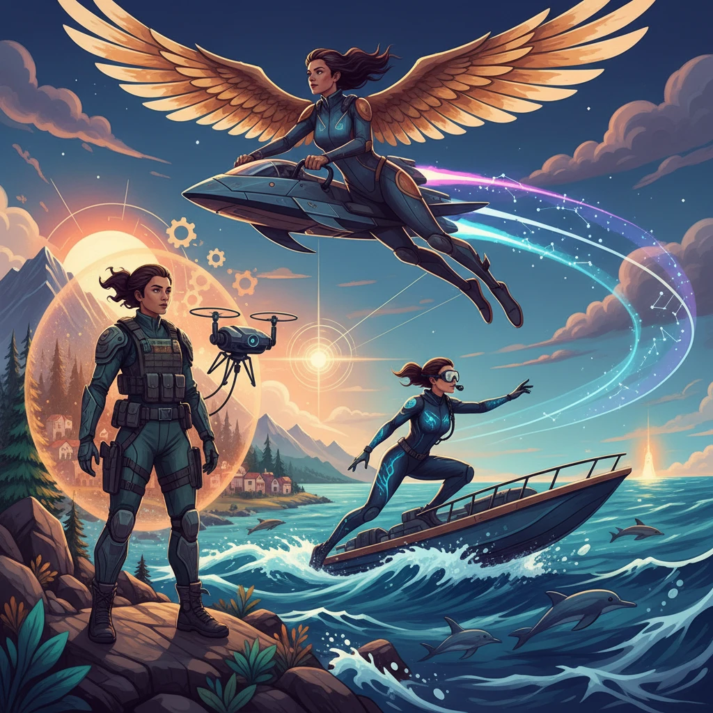 בנות עם כוח: הגיבורות שמגינות עלינו מהים, מהאוויר ומהיבשה