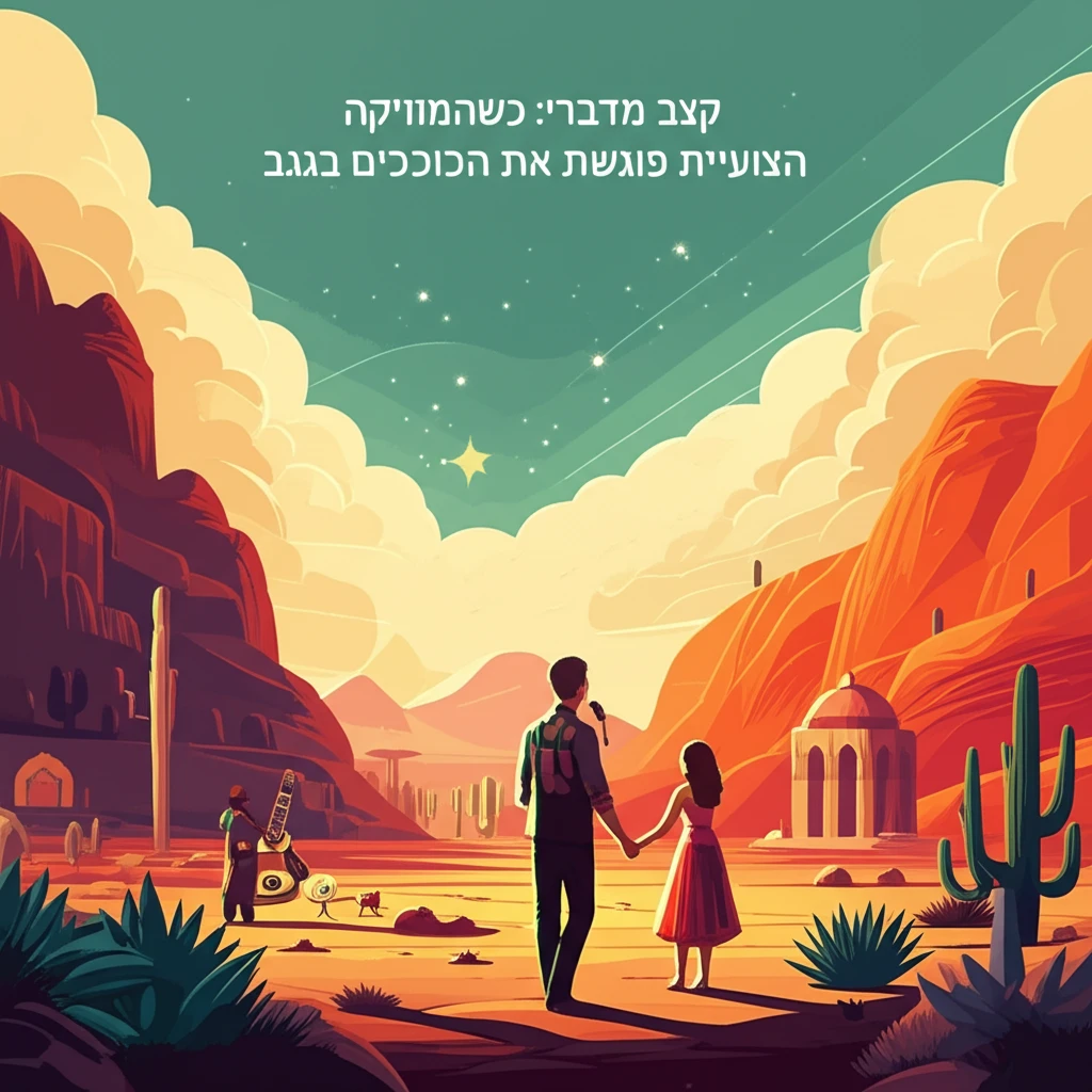 קצב מדברי: כשהמוזיקה הצוענית פוגשת את הכוכבים בנגב