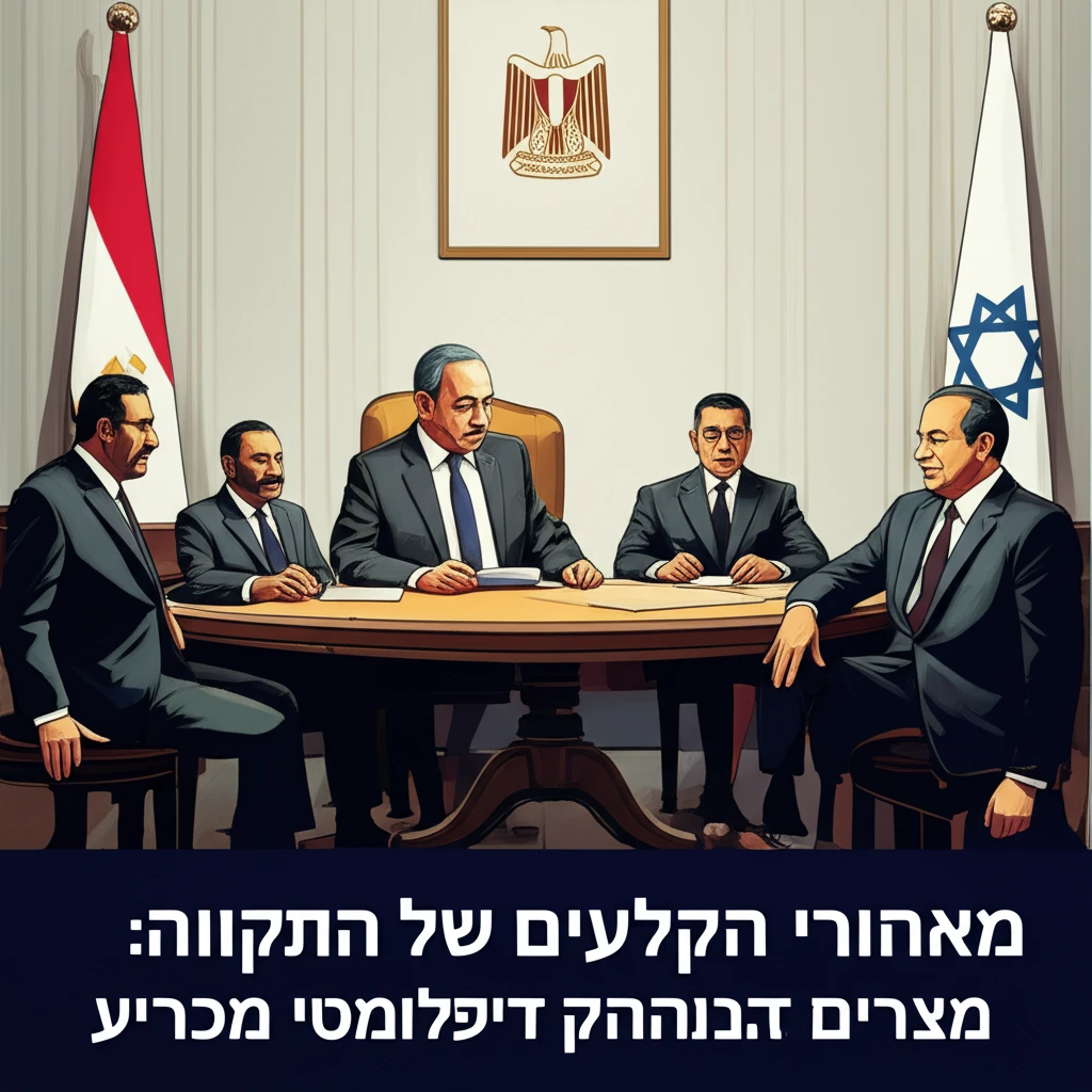 מאחורי הקלעים של התקווה: מצרים במהלך דיפלומטי מכריע