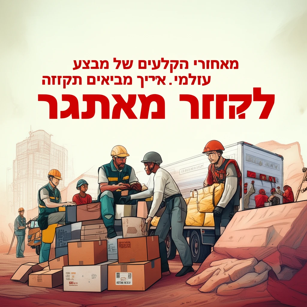מאחורי הקלעים של מבצע עזרה עולמי: איך מביאים תקווה לאזור מאתגר?