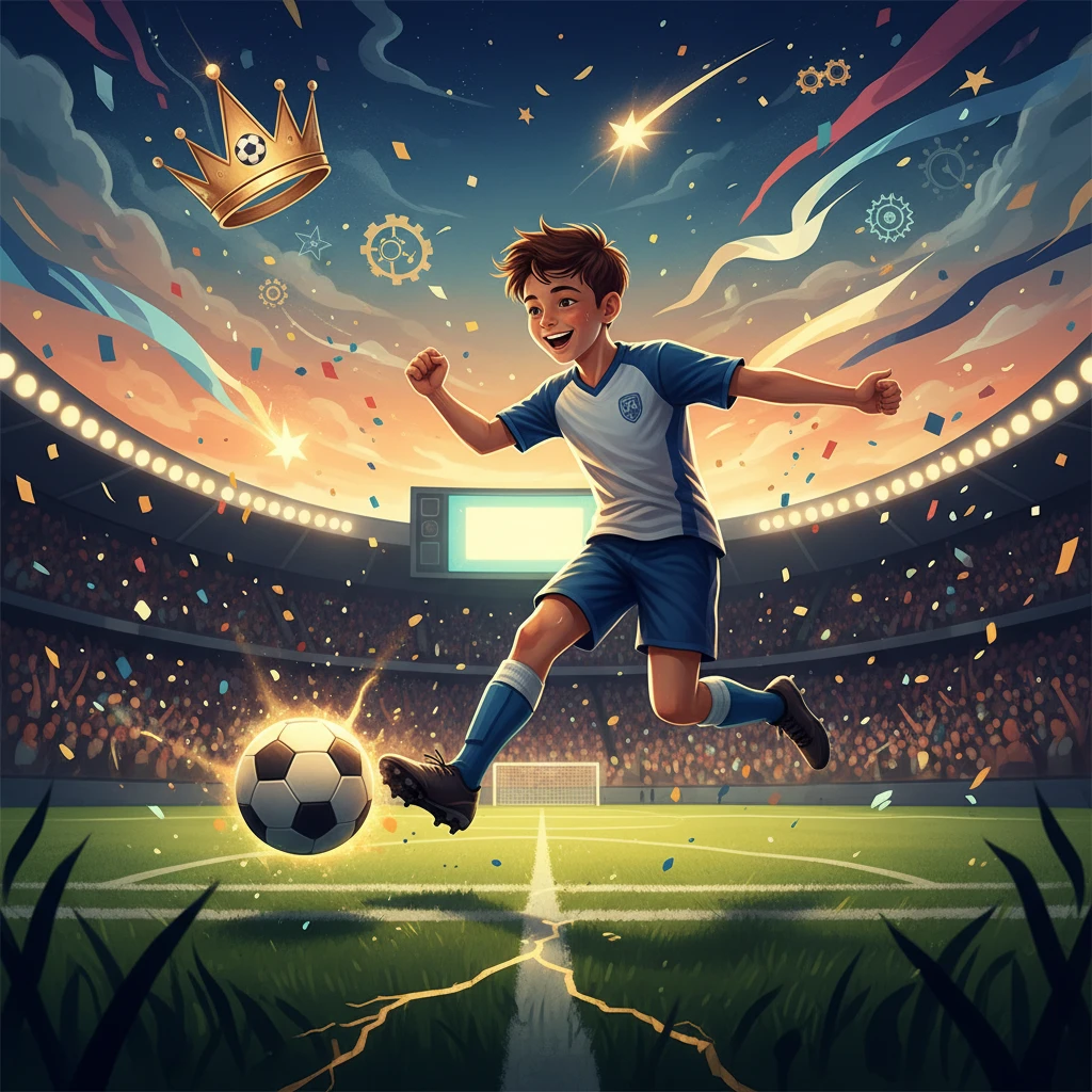 הילד בן 13 שעשה היסטוריה על מגרש הכדורגל!