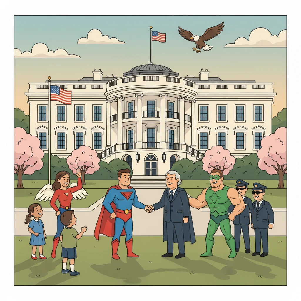 גיבורי על ומשחקי מחשב בבית הלבן: האם זו דרך חדשה לדבר על נושאים רציניים?