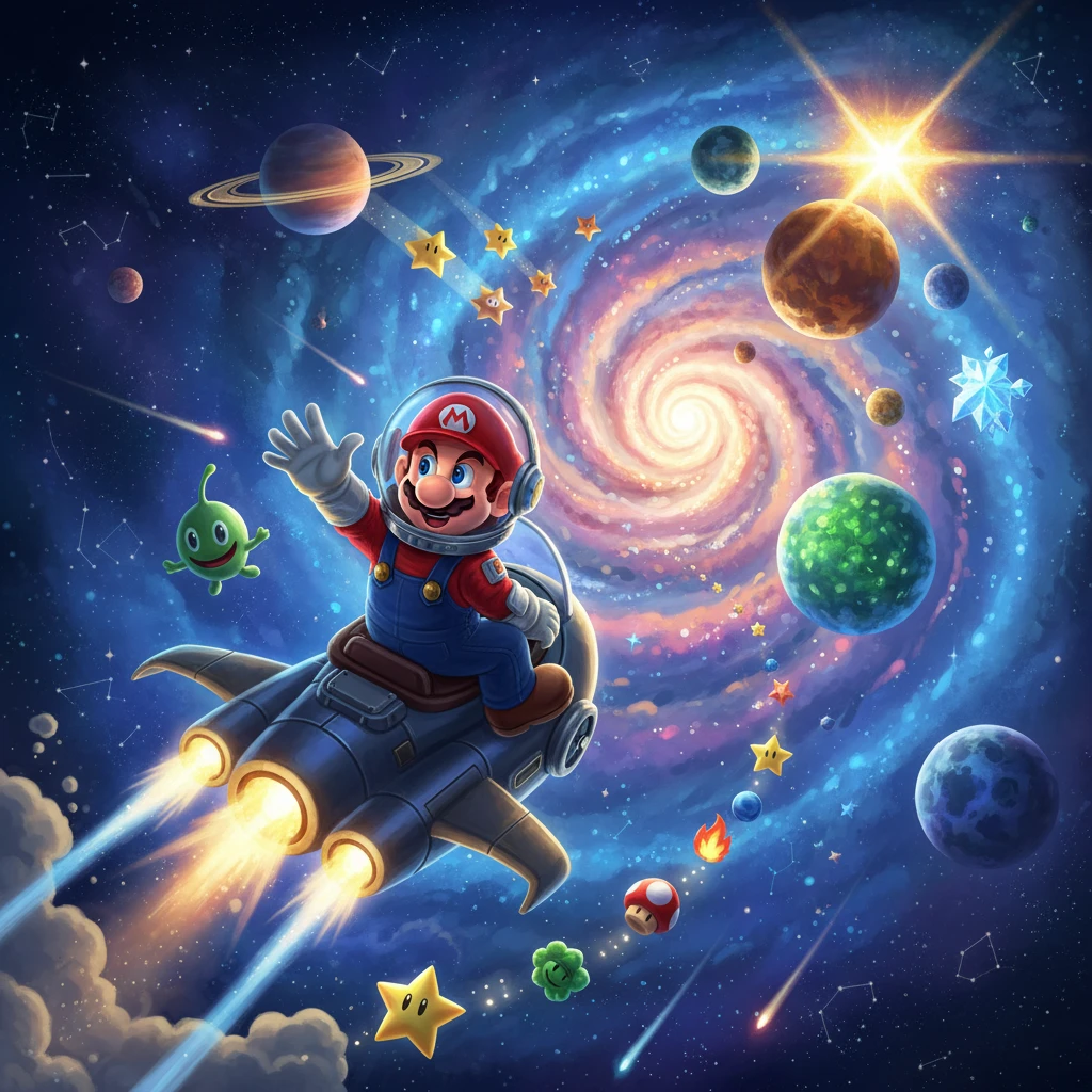 ספירה לאחור לגלקסיה: נינטנדו חושפת את הטריילר האחרון לסרט מריו החדש