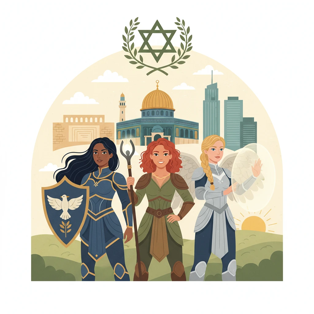 נָשִׁים גִּבּוֹרוֹת שׁוֹמְרוֹת עַל יִשְׂרָאֵל