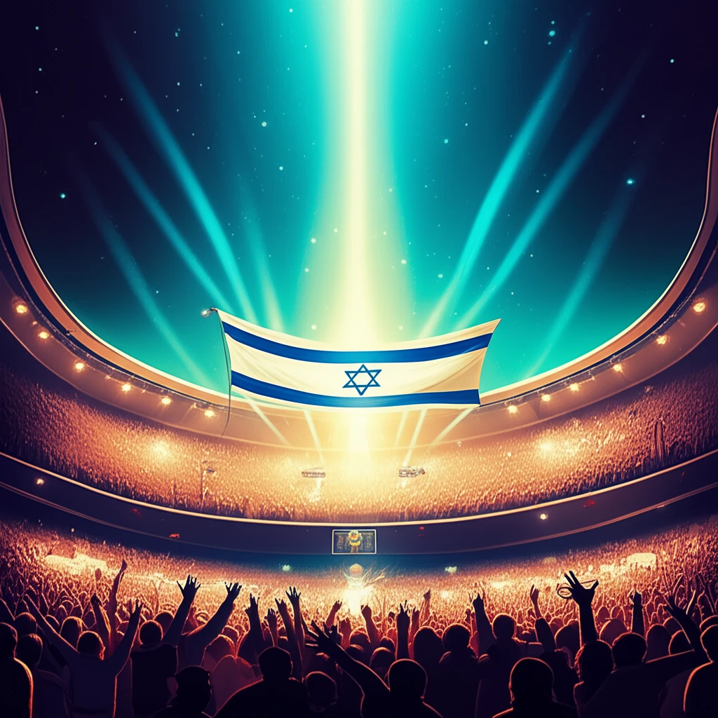 הַשִּׁיר שֶׁל יִשְׂרָאֵל מְחַכֶּה לִמְסִבַּת הָאֵירוֹוִיזְיוֹן