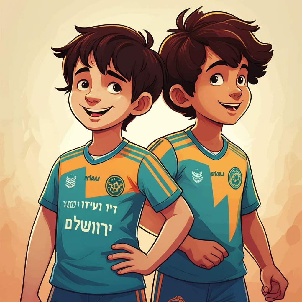 הַחֲלוֹם הַצָּהֹב-שָׁחֹר: זִיו וְעִידוֹ מַגִּיעִים לְבֵיתָ"ר יְרוּשָׁלַיִם!