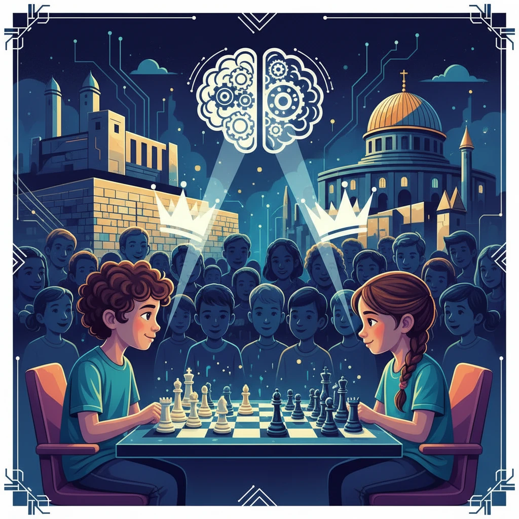 קרב המוחות הגדול: מי יהיו אלופי השחמט הבאים של ישראל?