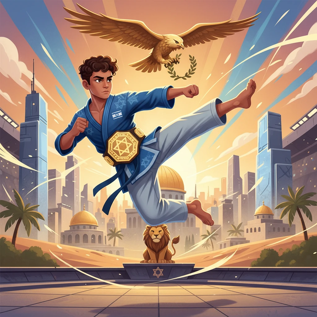 אהבת השם גורדון: הלוחם הישראלי ששואף לחגורת האליפות