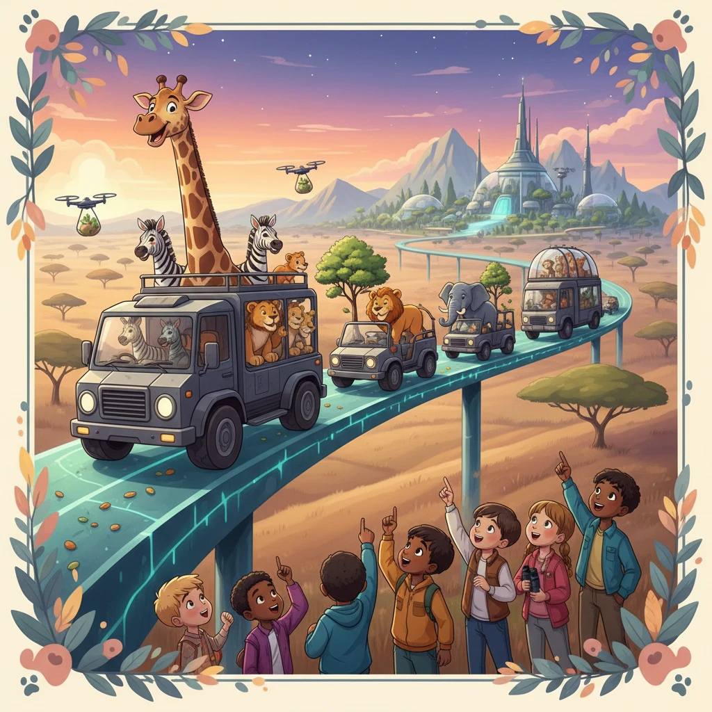 בַּיִת חָדָשׁ וְגָדוֹל לַחַיּוֹת שֶׁל הַסָּפָארִי