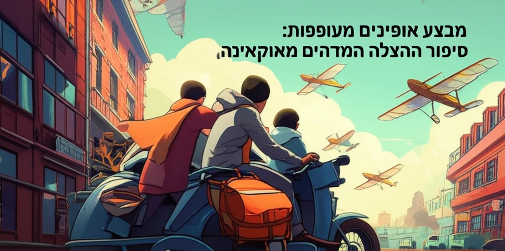 מבצע אופניים מעופפות: סיפור ההצלה המדהים מאוקראינה