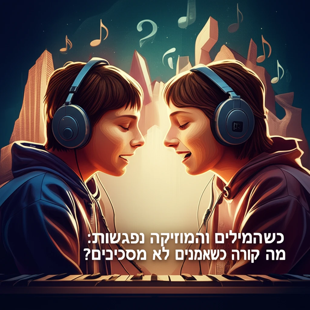 כשהמילים והמוזיקה נפגשות: מה קורה כשאמנים לא מסכימים?