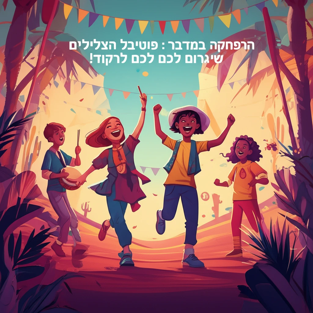 הרפתקה במדבר: פסטיבל הצלילים והצבעים שיגרום לכם לרקוד!