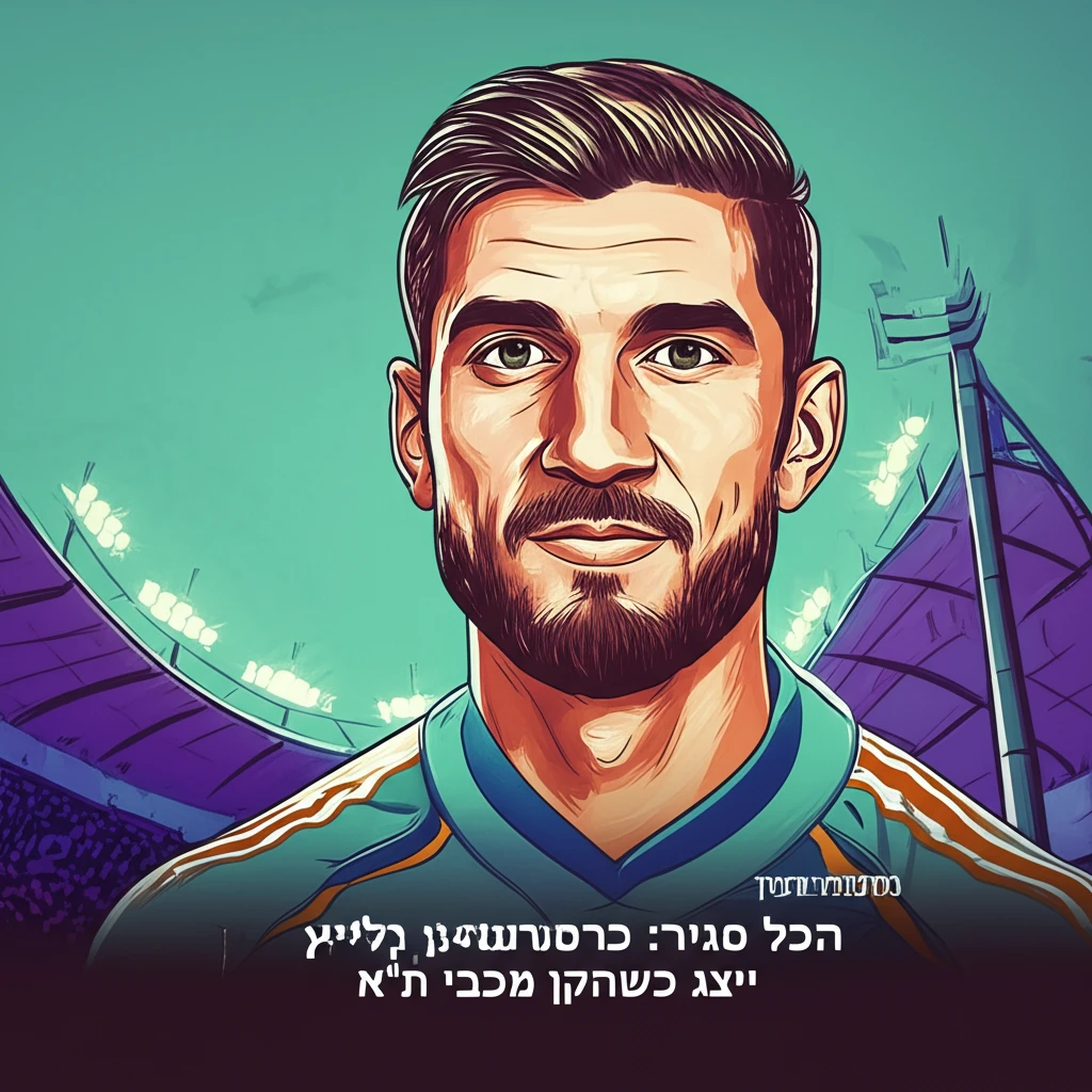 מכבי תל אביב מתחדשת: הכירו את כריסטיאן בליץ', הכוכב החדש בצהוב-כחול