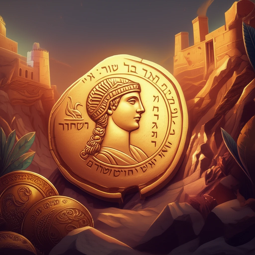 אוֹצָר קָטָן וְנוֹצֵץ: הַסִּפּוּר עַל מַטְבֵּעַ הַזָּהָב שֶׁל הַמַּלְכָּה