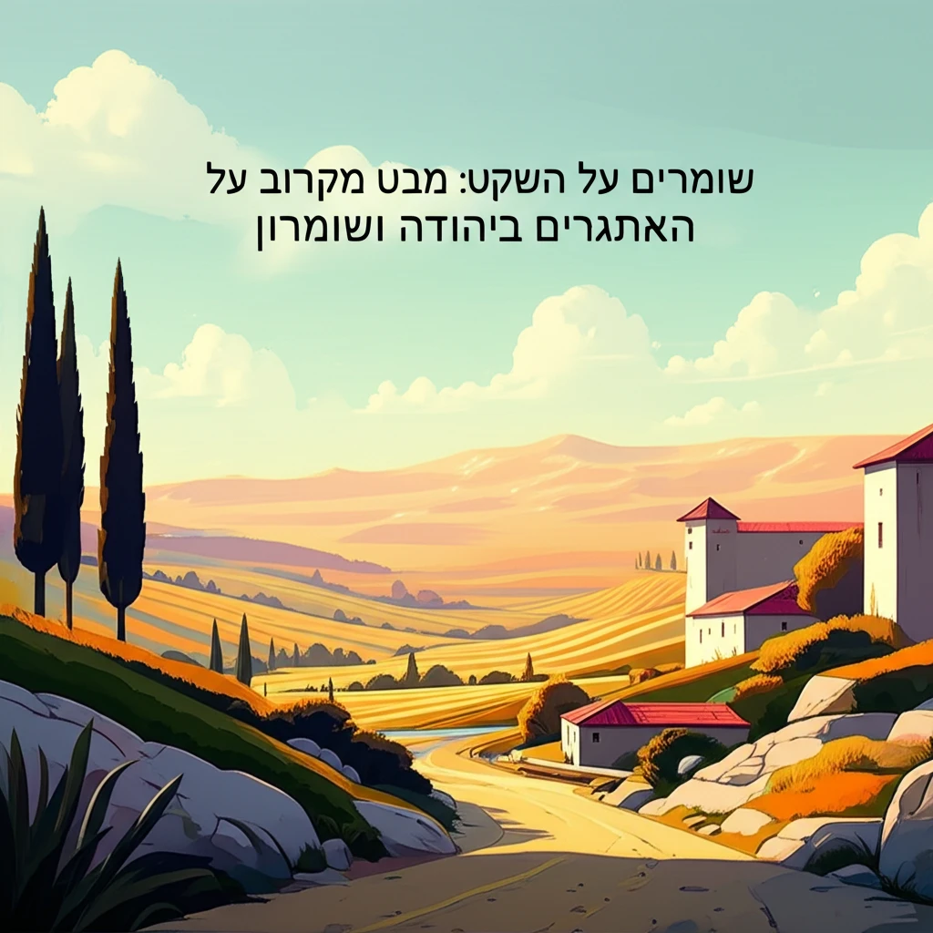 שומרים על השקט: מבט מקרוב על האתגרים ביהודה ושומרון